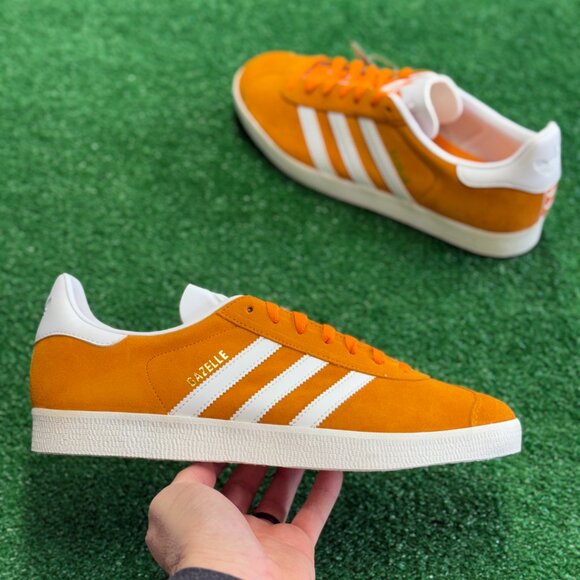 Adidas Gazelle Eqt Low Mens Casual Shoes Orange IG2091 NEW Size 8.5